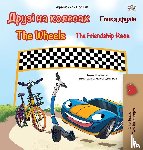 Books, Kidkiddos, Nusinsky, Inna - The Wheels -The Friendship Race (Ukrainian English Bilingual Book for Kids)