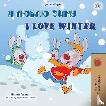 Admont, Shelley, Books, Kidkiddos - I Love Winter (Russian English Bilingual Children's Book)