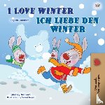 Admont, Shelley, Books, Kidkiddos - I Love Winter (English German Bilingual Children's Book)
