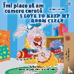 Admont, Shelley, Books, Kidkiddos - I Love to Keep My Room Clean (Romanian English Bilingual Children's Book)