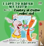 Admont, Shelley, Books, Kidkiddos - I Love to Brush My Teeth (English Czech Bilingual Children's Book)