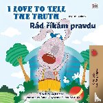 Admont, Shelley, Books, Kidkiddos - I Love to Tell the Truth (English Czech Bilingual Book for Kids)
