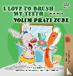 Admont, Shelley, Books, Kidkiddos - I Love to Brush My Teeth (English Croatian Bilingual Children's Book)