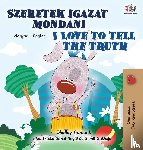 Admont, Shelley, Books, Kidkiddos - I Love to Tell the Truth (Hungarian English Bilingual Children's Book)