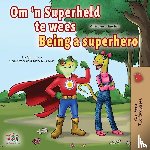 Shmuilov, Liz, Books, Kidkiddos - Being a Superhero (Afrikaans English Bilingual Children's Book)