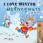 Admont, Shelley, Books, Kidkiddos - I Love Winter (English Thai Bilingual Book for Kids)