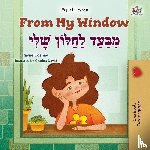 Coshav, Rayne, Books, Kidkiddos - From My Window (English Hebrew Bilingual Kids Book)