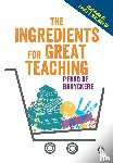 Pedro De Bruyckere - The Ingredients for Great Teaching
