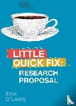 O'Leary, Zina - Research Proposal