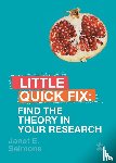 Salmons, Janet (Free-range Scholar and Methodologist) - Find the Theory in Your Research