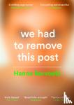 Bervoets, Hanna - We Had To Remove This Post