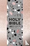 Version, New International - NIV Pocket Rose Gold Terrazzo Soft-tone Bible with Zip
