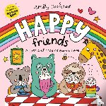 Coxhead, Emily - Happy Friends: A Cute and Cosy Colouring Book
