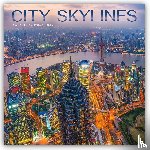 Carousel Calendar - City Skylines Square Wall Sunday Start C