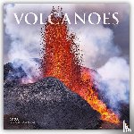 Carousel Calendar - Volcanoes Square Wall Sunday Start Calen