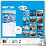 Carousel Calendar - Mountains (PFP) W / CAROUS