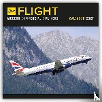 Carousel Calendar - Flight, Modern Commercial Airliners (PFP) W