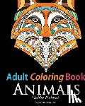 Books, Hobby Habitat Coloring - Adult Coloring Book: Animals: Coloring Book for Grownups Featuring 34 Beautiful Animal Designs