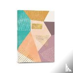 SELLERS PUBLISHING I - PEACH GEOMETRIC 2021 WEEKLY PLANNER