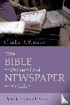 Peterson, Charles R - With Bible in One Hand and Newspaper in the Other