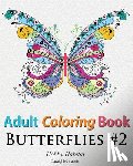 Books, Hobby Habitat Coloring - Adult Coloring Book: Butterflies: Coloring Book for Adults Featuring 50 HD Butterfly Patterns