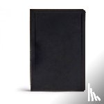 Csb Bibles by Holman - CSB Deluxe Gift Bible, Black Leathertouch