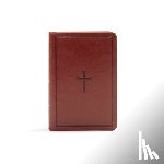 Holman Bible Publishers - KJV Large Print Compact Reference Bible, Brown Leathertouch