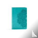 Holman Bible Publishers - KJV Large Print Compact Reference Bible, Teal Leathertouch