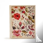 Csb Bibles by Holman - Csb Bibles By Holman: CSB Notetaking Bible, Floral Cloth-Ove