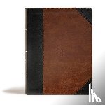 Evans, Tony - CSB Tony Evans Study Bible, Black/Brown Leathertouch: Study Notes and Commentary, Articles, Videos, Easy-To-Read Font