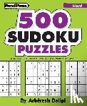 Dalipi, Arbëresh - 500 Sudoku Puzzles: Big Book of 500 Hard Sudoku Puzzles