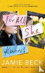 Beck, Jamie - For All She Knows
