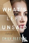 Bleeker, Emily - What's Left Unsaid
