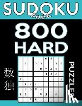 Book, Sudoku - Sudoku Book 800 Hard Puzzles: Sudoku Puzzle Book With Only One Level of Difficulty