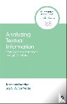 Ledolter, Johannes, Vandervelde, Lea - Analyzing Textual Information - From Words to Meanings through Numbers
