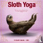 Willow Creek Press - Sloth Yoga 2025 12 X 12 Wall Calendar