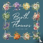 Willow Creek Press - Birth Flowers 2025 12 X 12 Wall Calendar