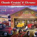 Willow Creek Press - Classic Cruisin' & Chrome 2026 12 X 12 Wall Calendar