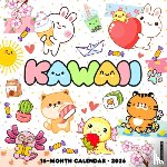 Willow Creek Press - Kawaii 2026 Wall Calendar
