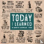 Willow Creek Press - Today I Learned 2026 Wall Calendar