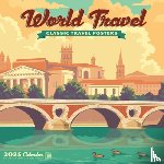 Anderson Design Group - World Travel (Adg) 2026 12 X 12 Wall Calendar