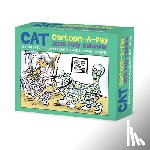 Jonny Hawkins - Cat Cartoon-A-Day by Jonny Hawkins 2026 5.4 X 6.2 Box Calendar