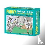 Hawkins, Jonny - Punny Cartoon-A-Day by Jonny Hawkins 2026 5.4 X 6.2 Box Calendar