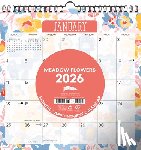 Willow Creek Press - Meadow Flowers 2026 12 X 12 Spiral Wall Calendar