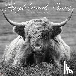 Willow Creek Press - Highland Cows (B&w) 2026 Wall Calendar