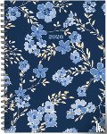 Willow Creek Press - Bluesy Floral 2026 6.5 X 8.5 Weekly Monthly Softcover Planner
