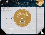Willow Creek Press - Moon Magic 2026 22 X 17 Large Monthly Deskpad