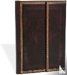 Paperblanks - OLD LTHR, BLACK MOROC, MIDI, LIN
