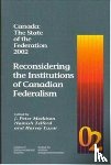 Meekison, J Peter, Telford, Hamish, Lazar, Harvey - Canada: the State of the Federation 2002