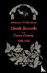 Nikazy, Eddie M - Abstracts of Tennessee Death Records for Carter County